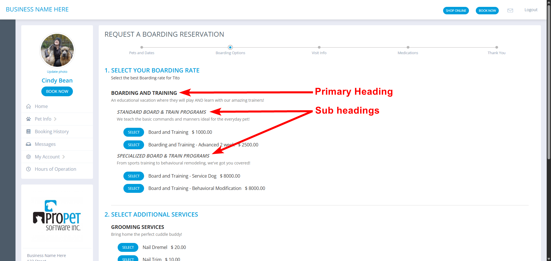Headings & Organization 8