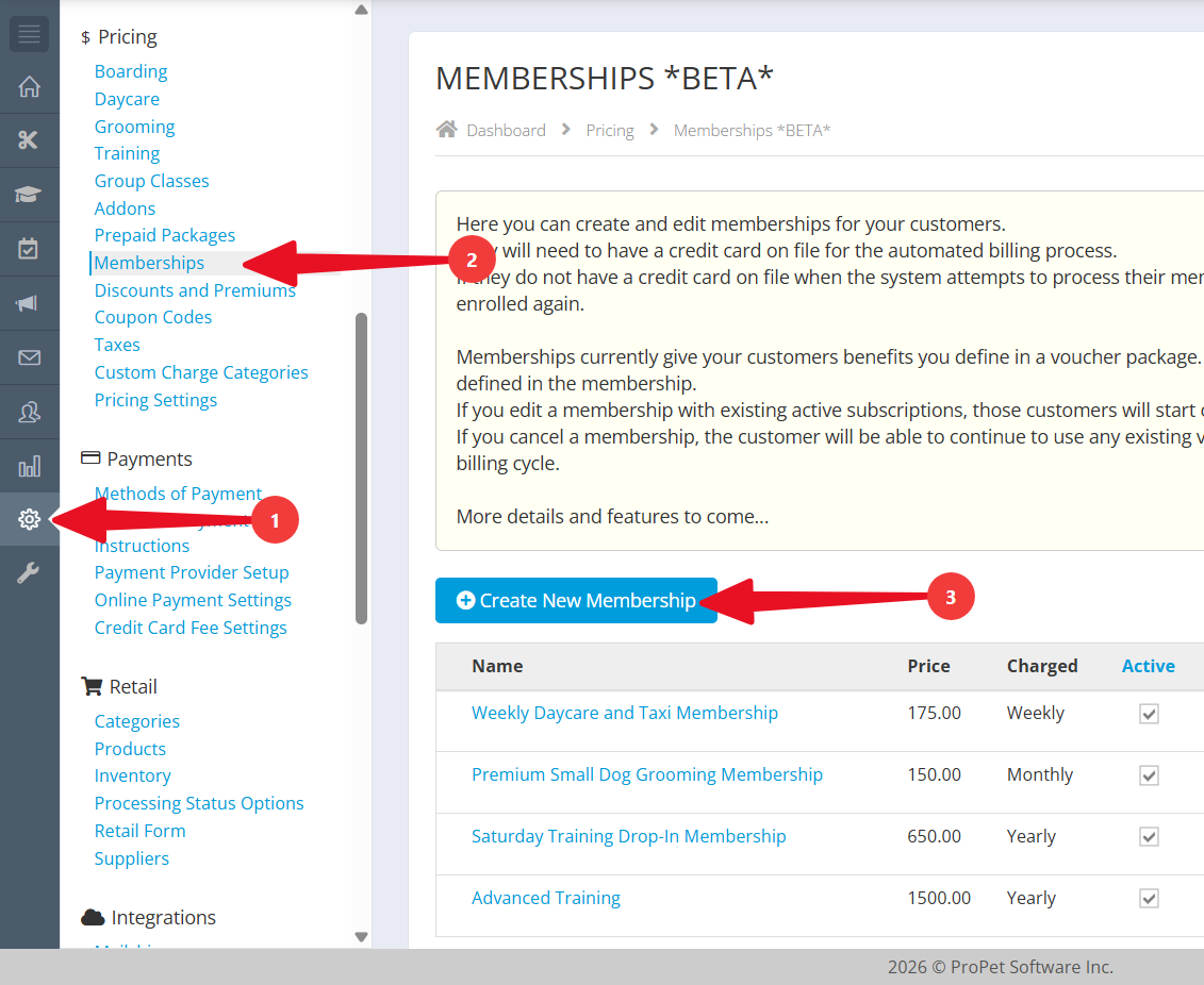 COMING SOON How to Set Up Memberships 1